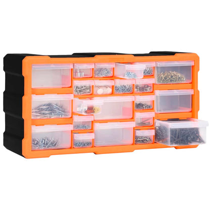 Caixa organizadora com 22 gavetas 49x16x25,5 cm