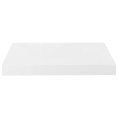 Prateleiras de parede suspensas 4 pcs 40x23x3,8cm MDF branco