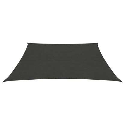 Sunshade Sail 160 g/m² Anthracite 4/5x3 m HDPE