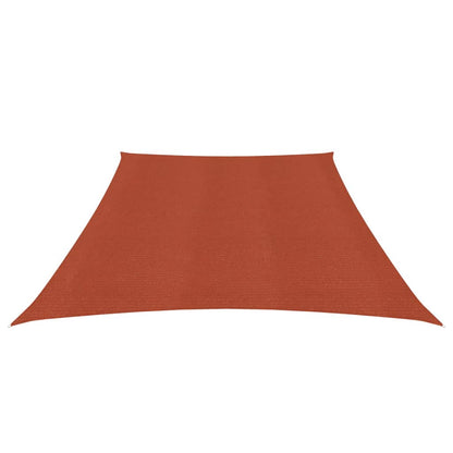 Para-sol estilo vela 160 g/m² 3/4x2 m PEAD terracota