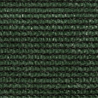 Para-sol estilo vela 160 g/m² 2x4,5 m PEAD verde-escuro