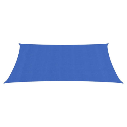 Para-sol estilo vela 160 g/m² 2,5x3,5 m PEAD azul