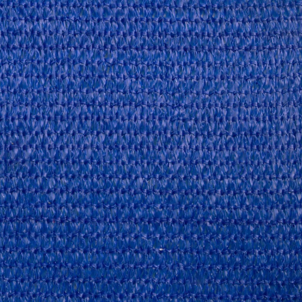 Para-sol estilo vela retangular 160 g/m² 3x6 m PEAD azul