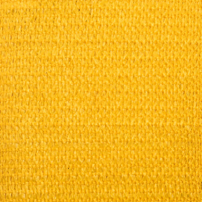 Para-sol estilo vela quadrado 160 g/m² 4x4 m PEAD amarelo