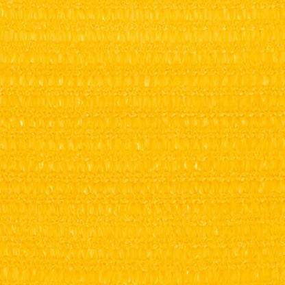 Para-sol estilo vela 160 g/m² 2,5x5 m PEAD amarelo