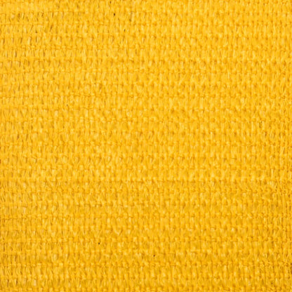 Para-sol estilo vela retangular 160 g/m² 4x7 m PEAD amarelo