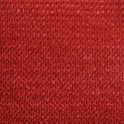 Para-sol estilo vela 160 g/m² 2x3,5 m PEAD vermelho