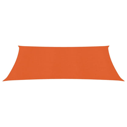 Para-sol estilo vela 160 g/m² 2x3,5 m PEAD laranja