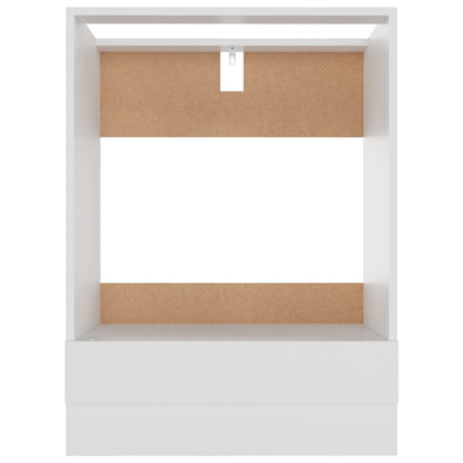 Armário para forno 60x46x81,5 cm contraplacado branco