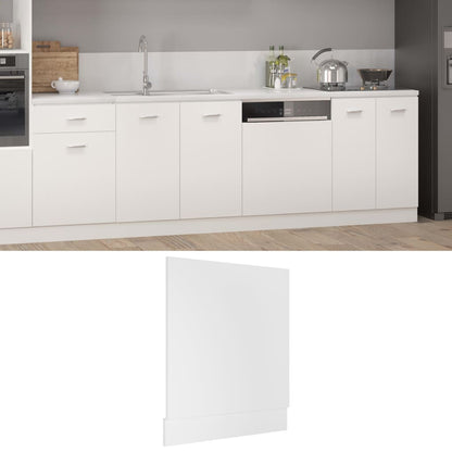 Painel máquina lavar louça 59,5x3x67 cm contraplacado branco