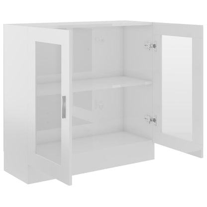 Vitrine Real de 80cm - Branco Brilhante - Design Moderno