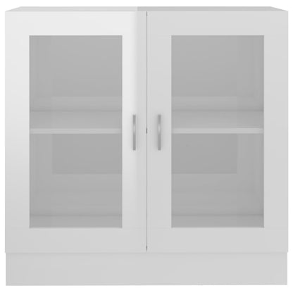 Vitrine Real de 80cm - Branco Brilhante - Design Moderno