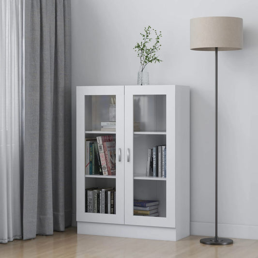 Vitrine Real de 115 cm - Branco - Design Moderno