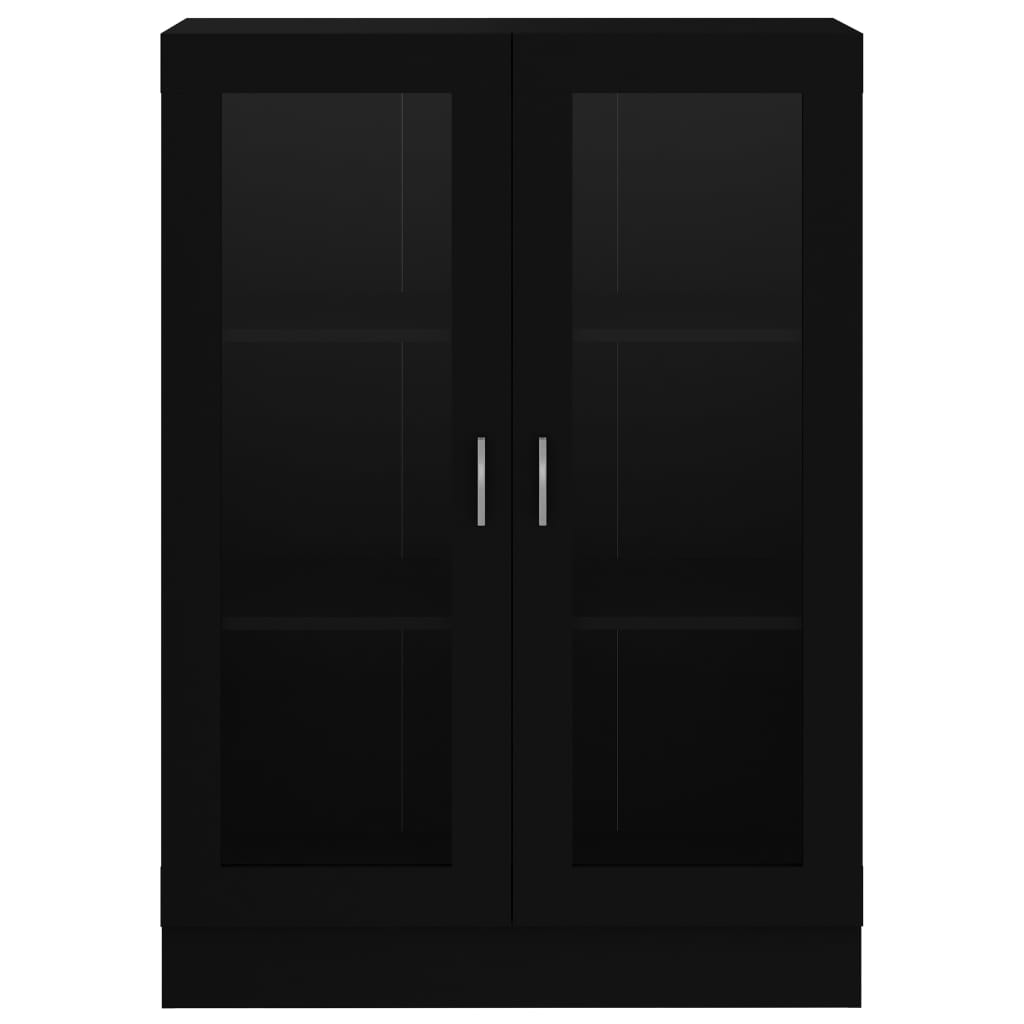 Vitrine Real de 115 cm - Preto - Design Moderno