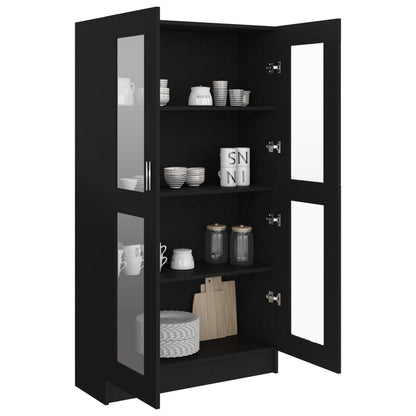 Vitrine Real - Preto - 150cm - Design Moderno