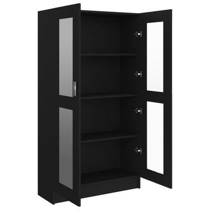 Vitrine Real - Preto - 150cm - Design Moderno