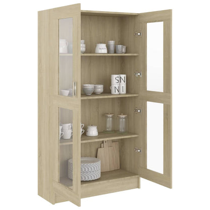 Vitrine Real - Carvalho - 150cm - Design Moderno