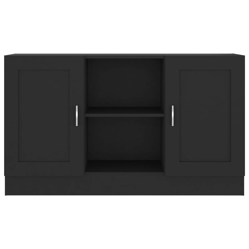 Aparador Real de 120 cm - Preto - Design Moderno