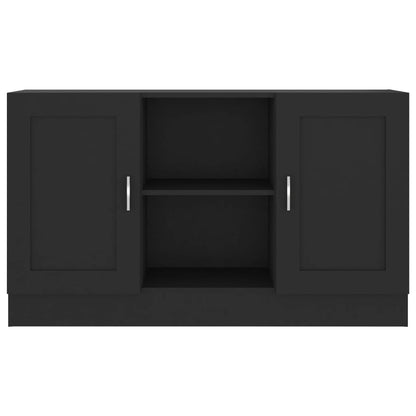 Aparador Real de 120 cm - Preto - Design Moderno