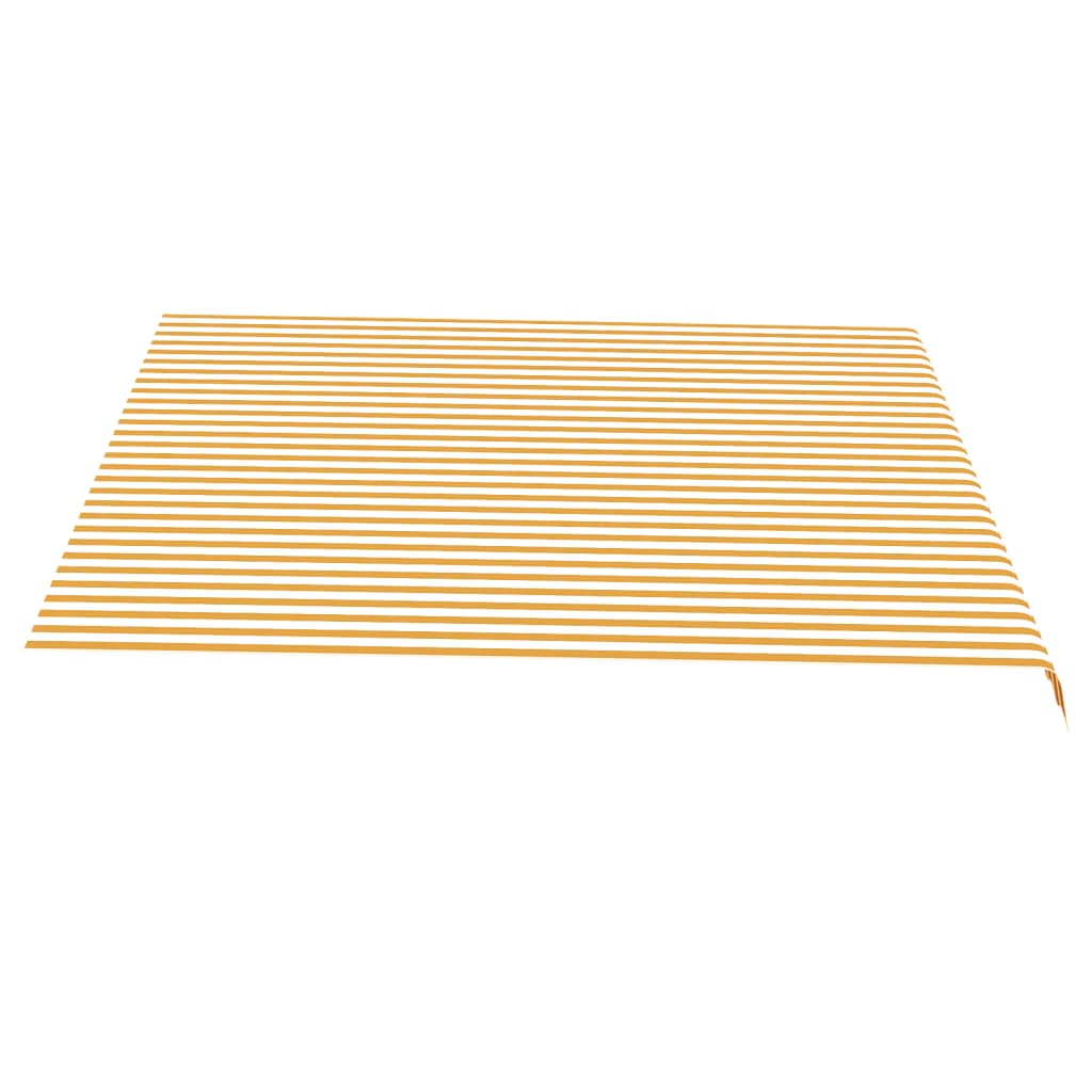 Tecido de substituição para toldo 4x3,5 m amarelo e branco