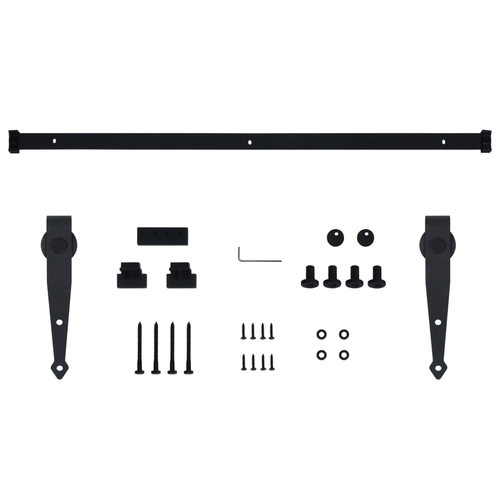 Mini kit para armário deslizante aço carbono 122 cm