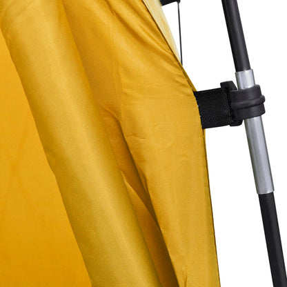 Tenda de WC para duche ou mudança de roupa amarelo