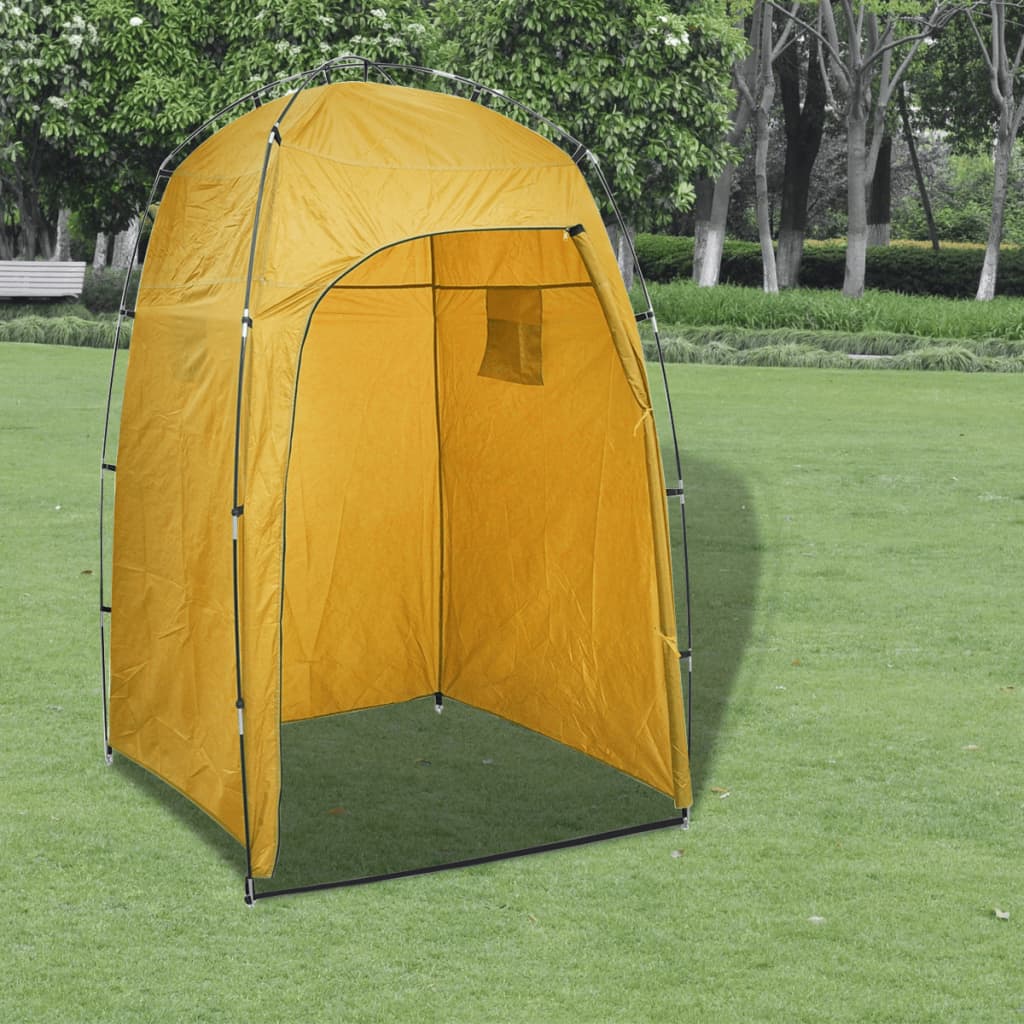 Tenda de WC para duche ou mudança de roupa amarelo