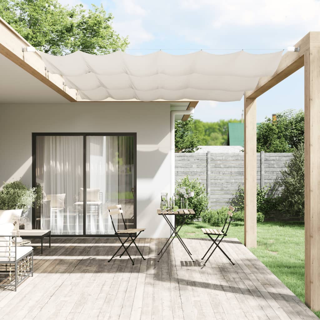 Toldo vertical 100x270 cm tecido oxford branco