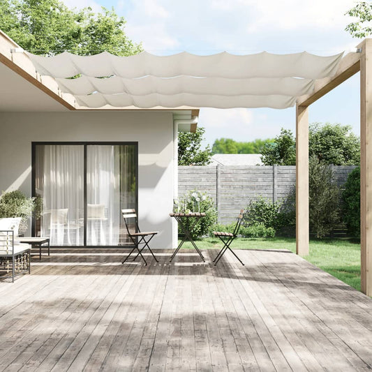 Toldo vertical 100x360 cm tecido oxford branco