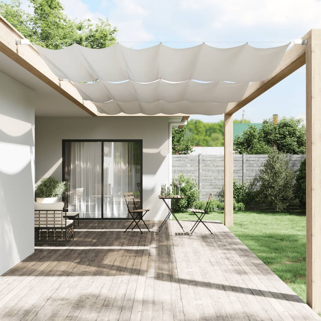 Toldo vertical 250x270 cm tecido oxford branco