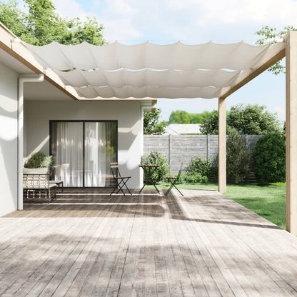 Toldo vertical 250x420 cm tecido oxford branco