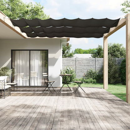 Toldo vertical 60x420 cm tecido oxford antracite