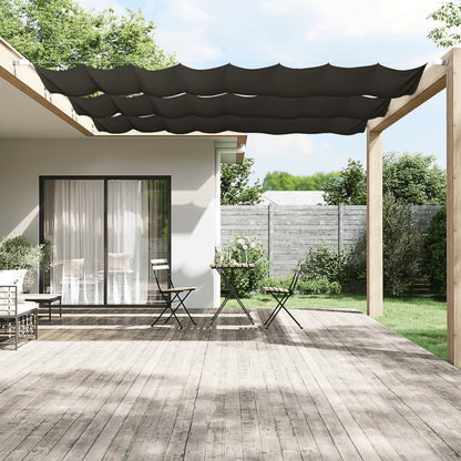 Toldo vertical 100x420 cm tecido oxford antracite