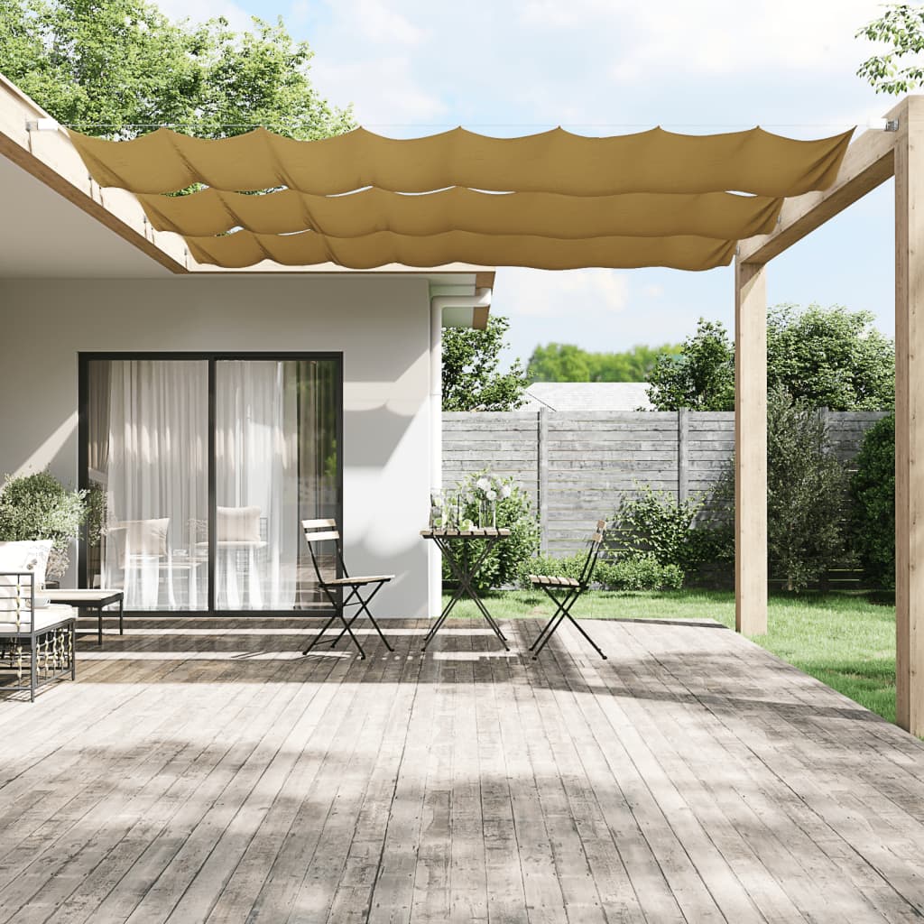 Toldo vertical 60x360 cm tecido oxford bege