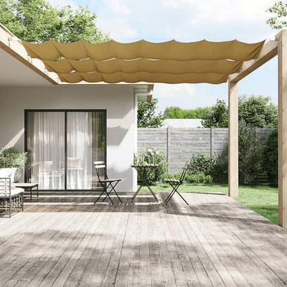 Toldo vertical 100x360 cm tecido oxford bege