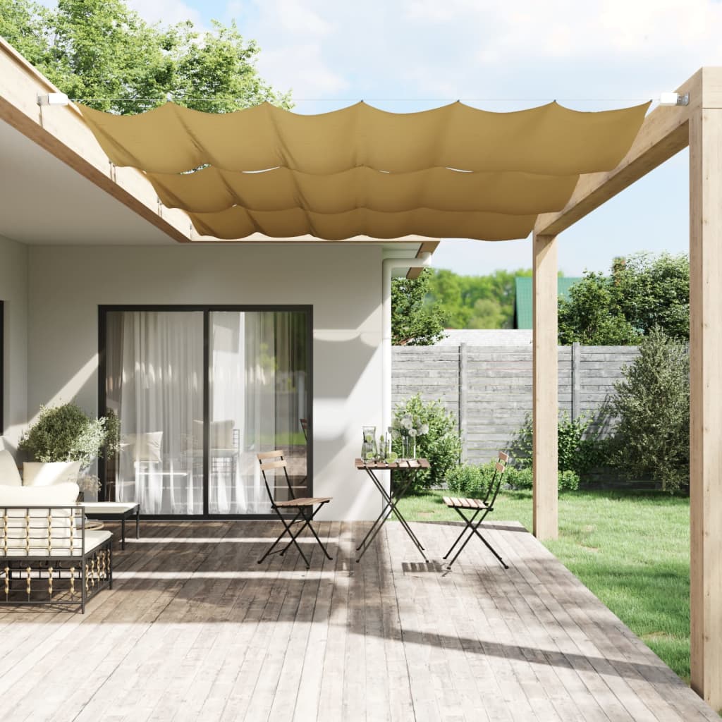 Toldo vertical 180x270 cm tecido oxford bege