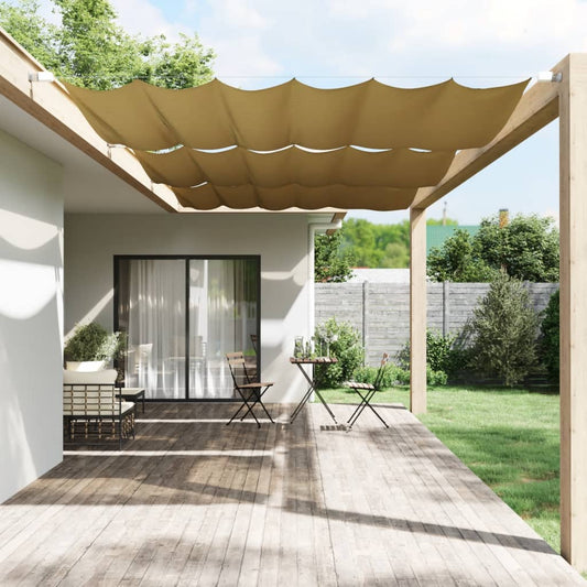 Toldo vertical 200x270 cm tecido oxford bege