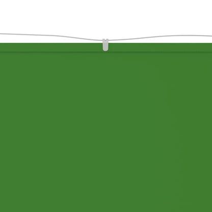 Toldo vertical 100x420 cm tecido oxford verde-claro