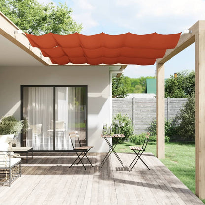 Toldo vertical 100x270 cm tecido oxford cor terracota