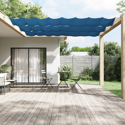 Toldo vertical 60x360 cm tecido oxford azul