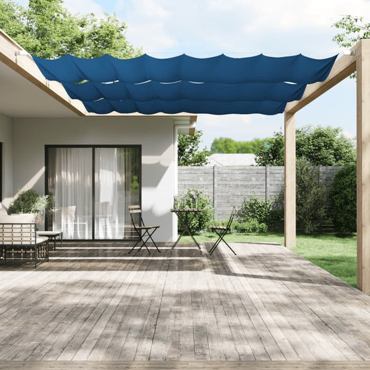 Toldo vertical 140x360 cm tecido oxford azul