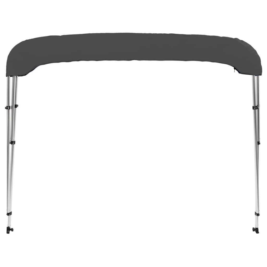 Toldo em 3 arcos Bimini 183x160x137 cm antracite