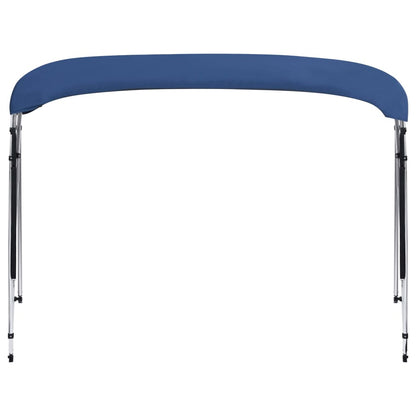 Toldo em 4 arcos Bimini 243x(230-244)x137 cm azul-marinho