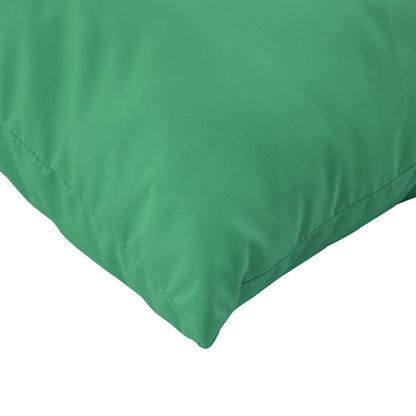 Almofadas decorativas 4 pcs 40x40 cm tecido verde