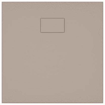 Base de Chuveiro SMC - Castanho - 90x90 cm