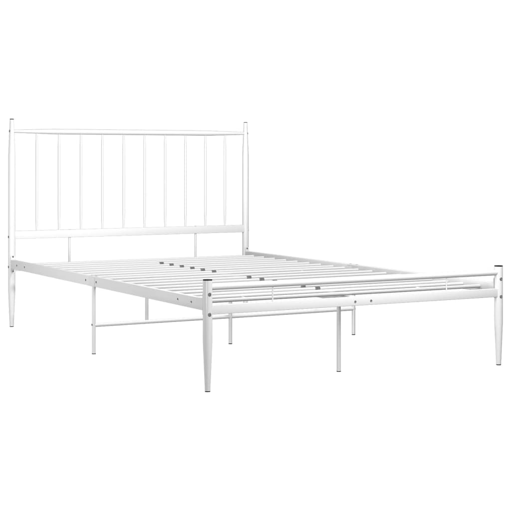 Estrutura de cama metal 120x200 cm branco