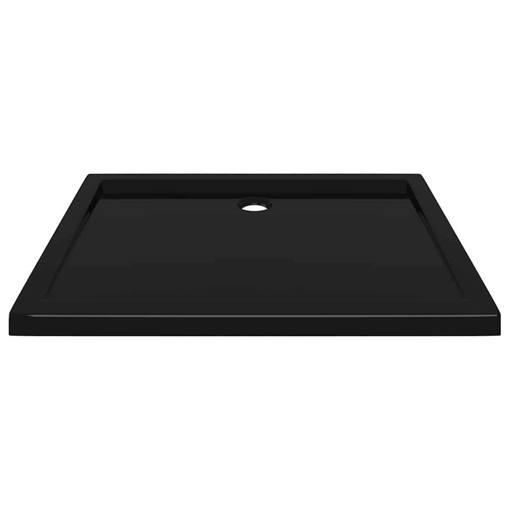 Base de chuveiro retangular 70x90 cm ABS preto