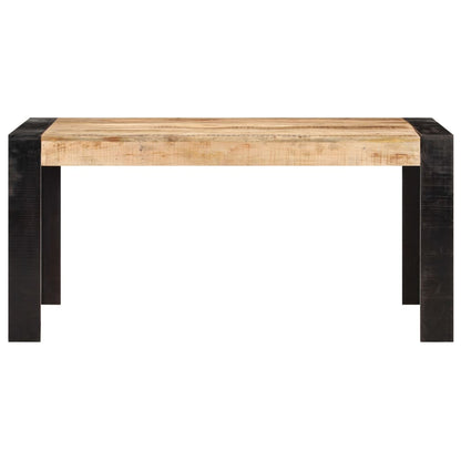 Mesa de jantar 160x80x76 cm madeira mangueira maciça