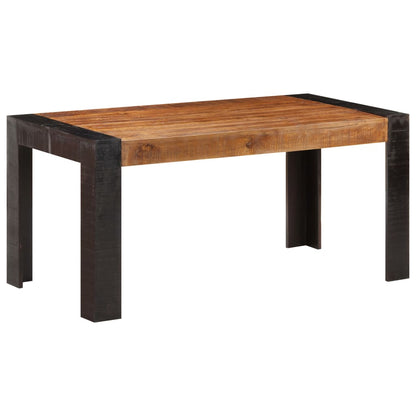 Mesa de jantar 160x80x76 cm madeira mangueira maciça