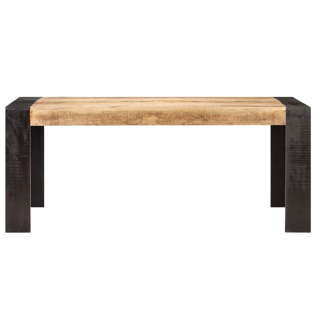 Mesa de jantar 180x90x76 cm madeira de mangueira maciça